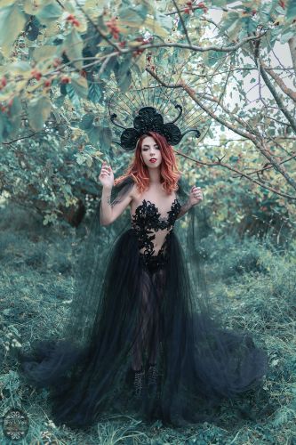 Pretty-Angie - Black Veil Couture