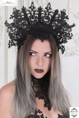 Ebeyne - Black Veil Couture