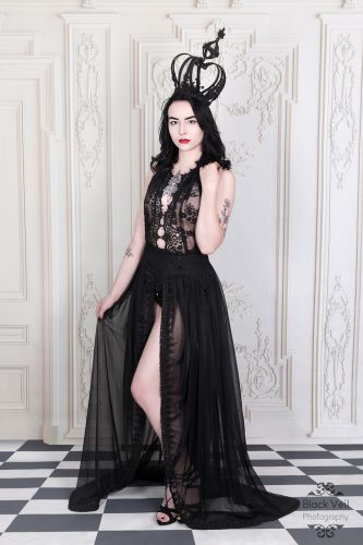 Miss Cruellewa - Black Veil Couture - Solène Ewa Philippon