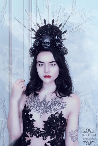 Miss Cruellewa - Black Veil Couture - Solène